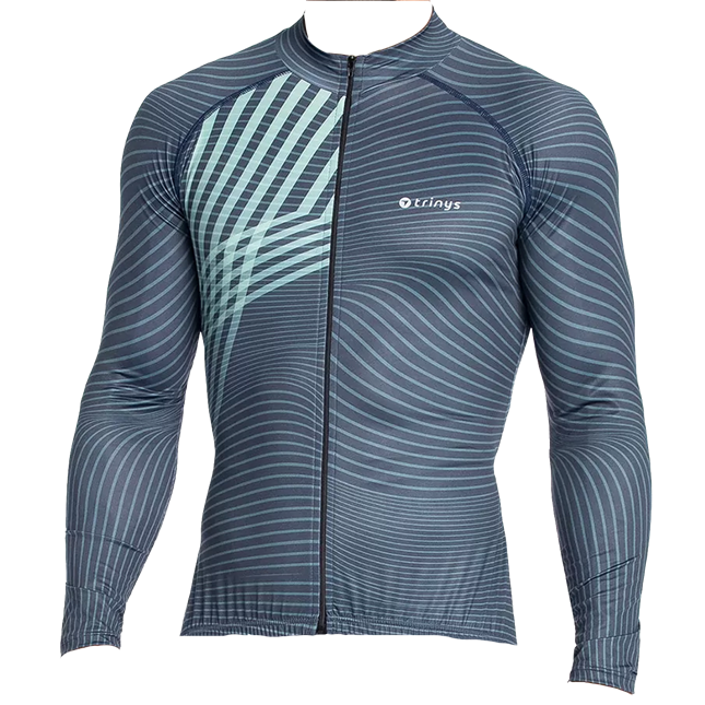 Camisa ciclista manga longa hot sale
