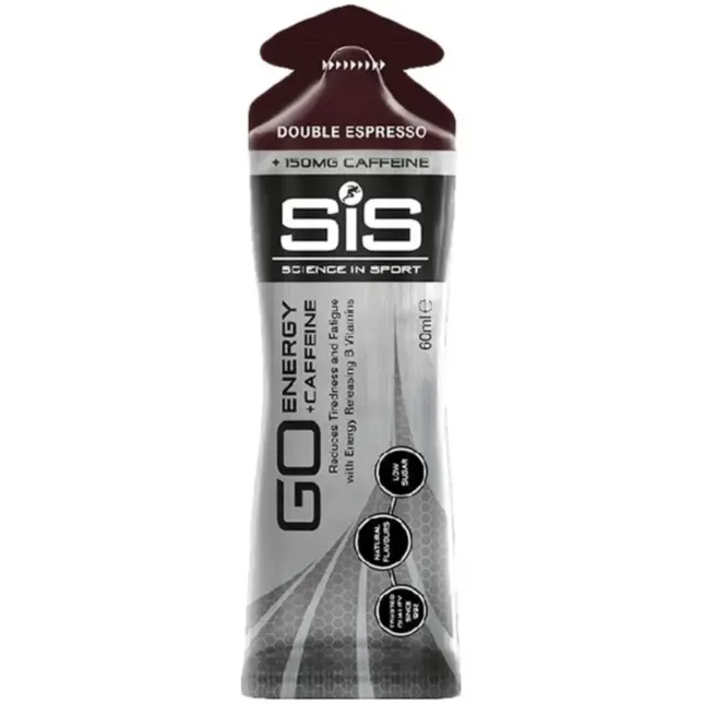 Gel Isotônico SiS Go Energy + Cafeína Double Espresso - 60ml