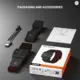 Bracelete Monitor Cardíaco Coospo HW9 BLE5.0 ANT+
