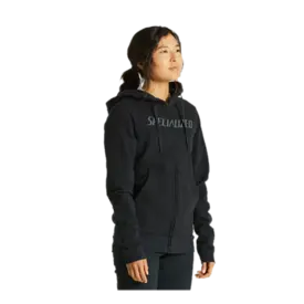 Moletom Legacy Wordmark com Zíper Feminino