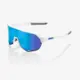 Óculos 100% S2 -  Matte White - Hiper Blue