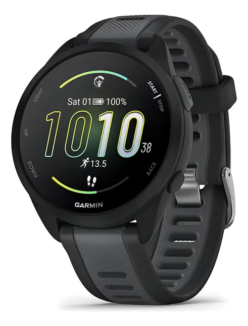 Relógio Gps Garmin Forerunner 165 Music Preto E Cinza