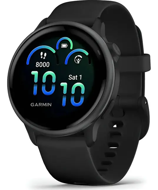 Relógio Vívoactive 6 com Monitor Cardíaco e GPS 42mm Preto Garmin