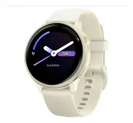 Relógio Garmin Vivoactive 6 Bege Lunar Gold